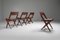 Library Chair by Pierre Jeanneret, Set of 4 2
