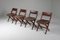 Library Chair by Pierre Jeanneret, Set of 4 5