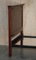 Antique Honduras Hardwood English Hand Carved with Castors Single Bed Frame, Image 11