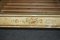 Antique French Hand Painted Bed Frame in Oak Pine Slats, Image 12