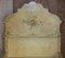 Antique French Hand Painted Bed Frame in Oak Pine Slats, Image 3