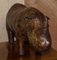 Dimitri Omersa Rhinoceros Brown Leather Footstool, 1960s, Image 7