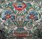 Butaca Club victoriana antigua con tapicería bordada de chintz, década de 1900, Imagen 5