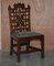 Chinesische George III Pagoda Esszimmerstühle von Thomas Chippendale, 1760er, 6er Set 2