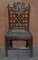 George III Chinese Pagoda Dining Chairs by Thomas Chippendale, 1760s, Set of 6 3