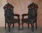 Antique Dining Carver Chairs, Set of 8, Image 15