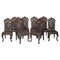 Antique Dining Carver Chairs, Set of 8 1