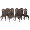 Antique Dining Carver Chairs, Set of 8, Image 1