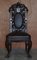 Antique Dining Carver Chairs, Set of 8 3
