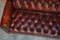 Glasgow Chesterfield Brown Leather Sofa, 1860s 11