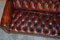 Glasgow Chesterfield Brown Leather Sofa, 1860s, Image 11