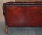 Glasgow Chesterfield Sofa aus braunem Leder, 1860er 14