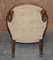 Antique Victorian Burr Walnut Armchair with Royal Coat of Arms Armorial, 1860s, Image 20