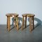 Birch Stools by Antti Nurmesniemi, Set of 2 3