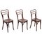 Dining Chairs by J & J. Khon, 1900s, Set of 3 1