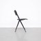 Midcentury Black & Grey Pyramid Chair by Wim Rietveld for Ahrend De Cirkel, Netherlands, 1960s, Image 4