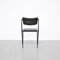 Midcentury Black & Grey Pyramid Chair by Wim Rietveld for Ahrend De Cirkel, Netherlands, 1960s 5