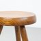 Mid-Century Modern Stools in the Style of Charlotte Perriand by Le Corbusier, Set of 2 7