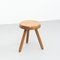 Mid-Century Modern Stools in the Style of Charlotte Perriand by Le Corbusier, Set of 2, Image 5