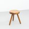 Tabourets Mid-Century Modernes dans le Style de Charlotte Perriand par Le Corbusier, Set de 2 5