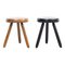 Mid-Century Modern Stools in the Style of Charlotte Perriand by Le Corbusier, Set of 2, Image 1
