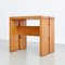 Pine Wood Stool by Charlotte Perriand for Les Arcs 2