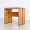 Pine Wood Stool by Charlotte Perriand for Les Arcs, Image 2