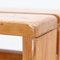 Pine Wood Stool by Charlotte Perriand for Les Arcs 5