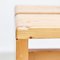 Pine Wood Stool by Charlotte Perriand for Les Arcs 4
