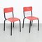 Chairs by Pierre Guariche for Meurop, 1950s, Set of 5, Image 6