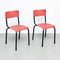 Stühle von Pierre Guariche für Meurop, 1950er, 5er Set 6
