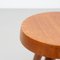 Mid-Century Modern Wood Tripod Stool in the Style of Charlotte Perriand by Le Corbusier 7