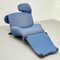 Wink 111 Armchair in Blue by Toshiyuki Kita for Cassina, 1980s, Image 16