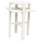 White Lacquered Domino Side Table by Charles Rennie Mackintosh, 1970s, Image 1