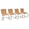 Rattan B42 Easy Chairs by Mies Van Der Rohe for Tecta, 1960s, Set of 4 1