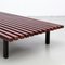 Mid-Century Modern Wood and Metal Cansado Bench by Charlotte Perriand, 1950s 3