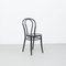 Black Bentwood Chair in the Style of Thonet, 1950s 9