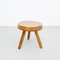 Mid-Century Modern Stools in the Style of Charlotte Perriand, Set of 2, Image 5