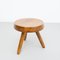 Mid-Century Modern Stools in the Style of Charlotte Perriand, Set of 2, Image 8