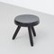 Mid-Century Modern Wooden Tripod Stool in the Style of Charlotte Perriand 4