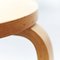 Mid-Century Modern Wooden Stool for Artek, 1960s 5