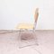 Mid-Century Swiss Modern Metal and Wood Stackable Chairs by Armin Wirth for Aluflex 4