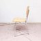 Mid-Century Swiss Modern Metal and Wood Stackable Chairs by Armin Wirth for Aluflex, Image 4