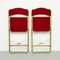 French Folding Theater Chairs, 1960s, Set of 2 2