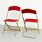 French Folding Theater Chairs, 1960s, Set of 2 12