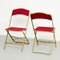 French Folding Theater Chairs, 1960s, Set of 2, Image 12