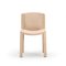 Wood and Sørensen Leather 300 Chair by Joe Colombo for Hille, Image 13