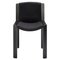300 Wood and Kvadrat Fabric 300 Chair by Joe Colombo for Hille 1