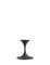 Portacandele Jazz in acciaio con rivestimento nero a polvere di Max Brüel per Glostrup, set di 4, Immagine 9