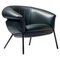 Green Leather and Iron Grasso Armchair by Stephen Burks for Bd 1